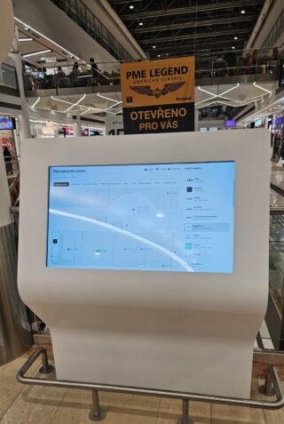 Nový dotykový navigační panel