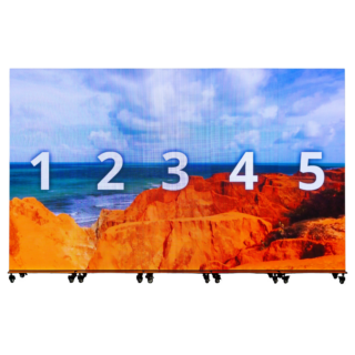 Indoor a Outdoor LED Stěna