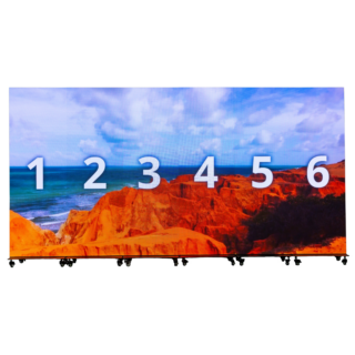 Indoor a Outdoor LED Stěna